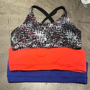 Asics cross back sports bra bundle